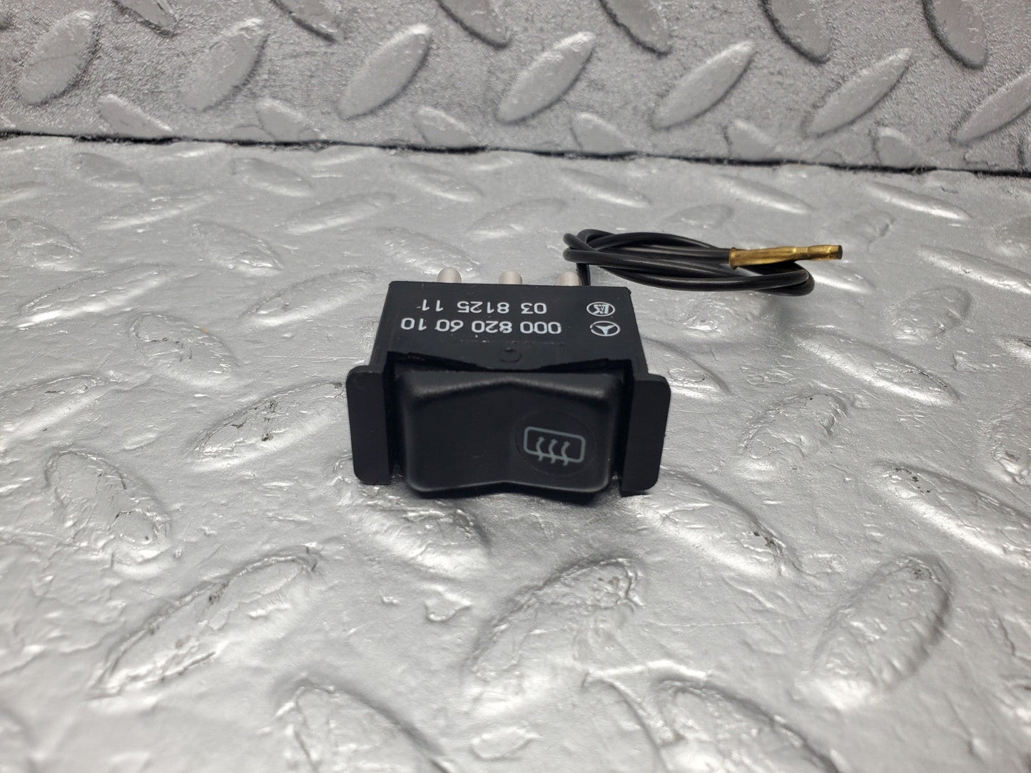 W201 Baby Benz rear heated window switch used OEM