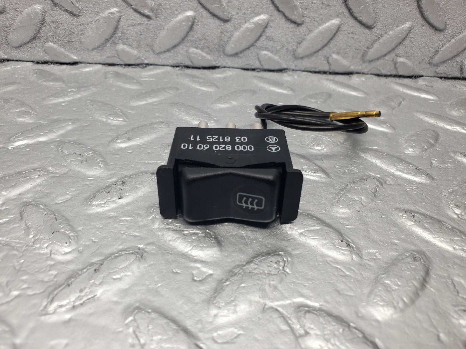W201 Baby Benz rear heated window switch used OEM
