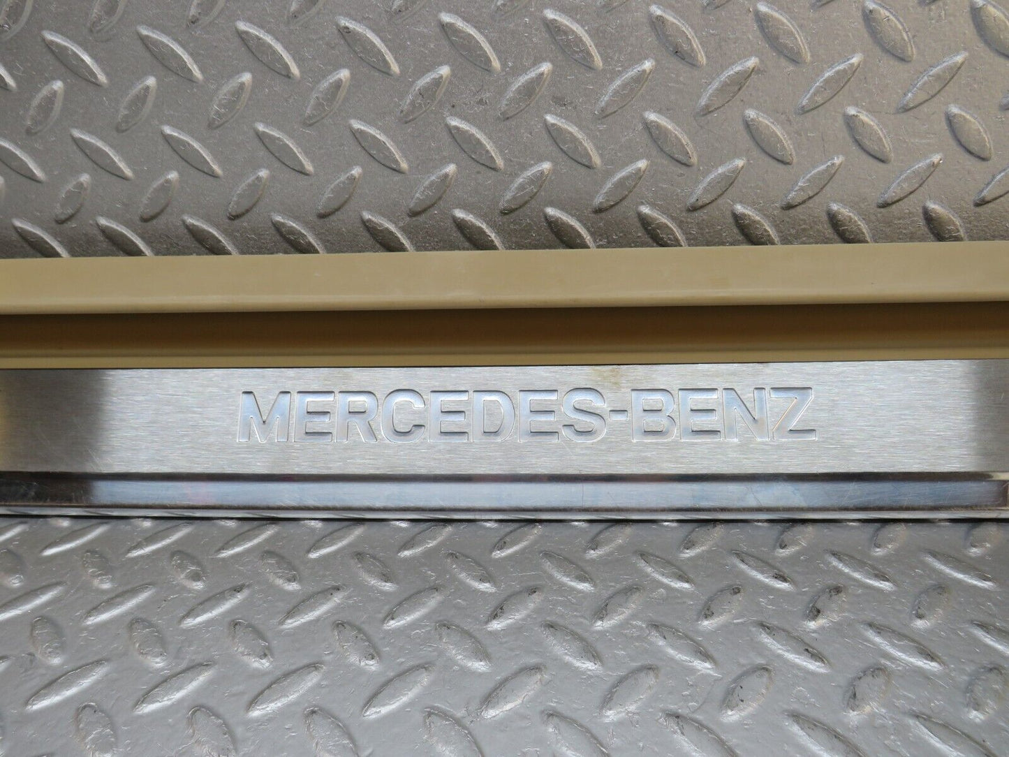 38286 Mercedes-Benz R129 280SL Coupe Left Door Sill Beige 1296800335