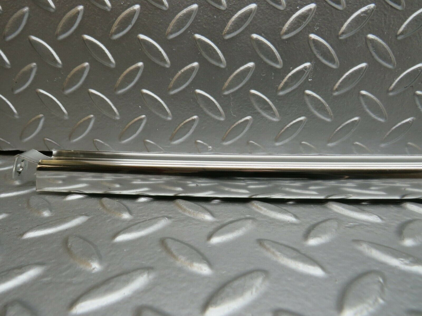 24020 Mercedes-Benz W123 280E Rear Left Door Chrome Window Channel