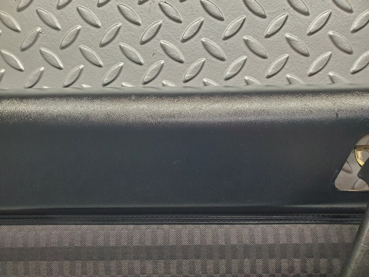 W201 Baby Benz rear left door card black used OEM