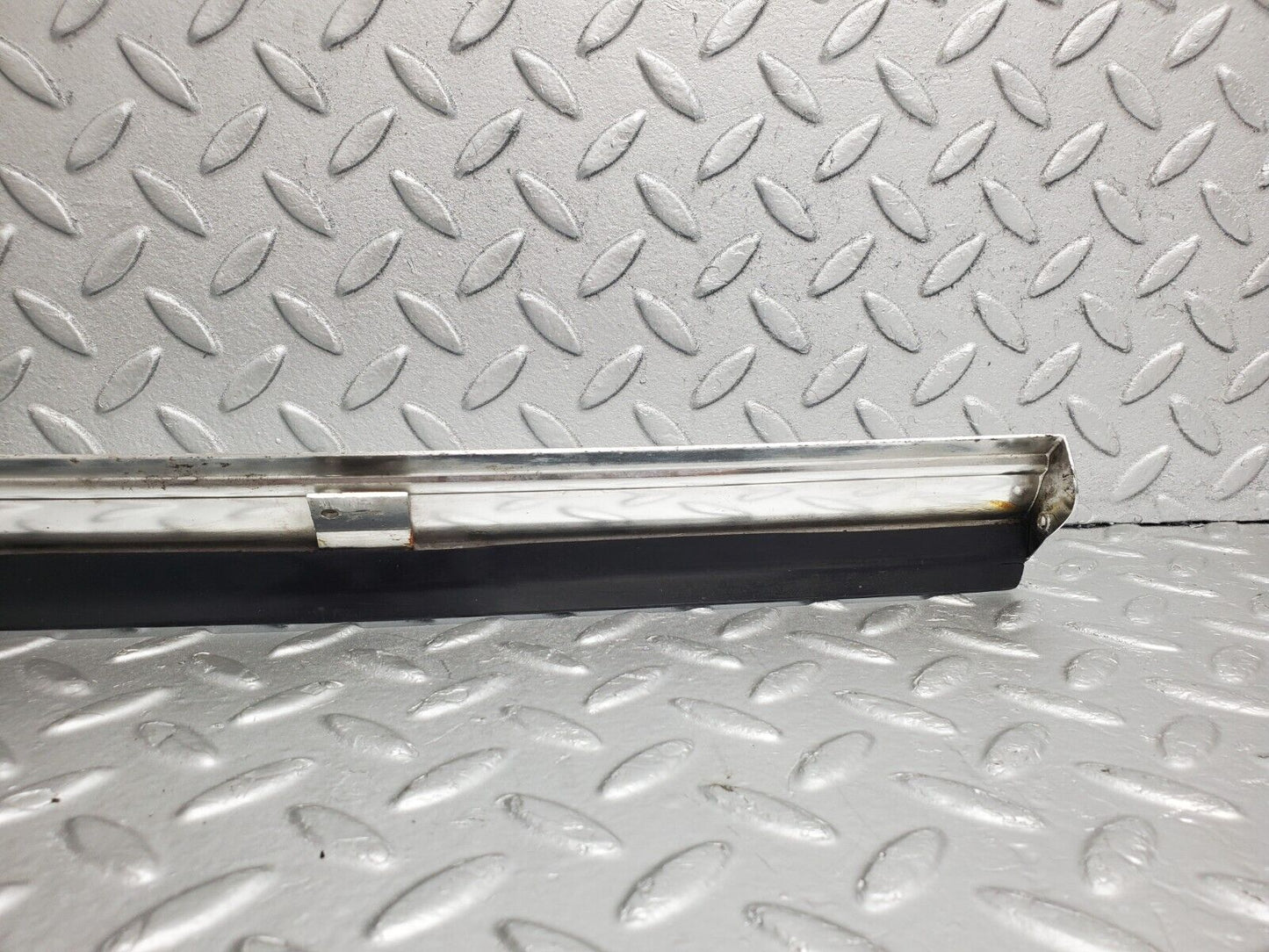 46558 Mercedes-Benz C123 280CE Coupe Roof Chrome Moulding Trim Left Side