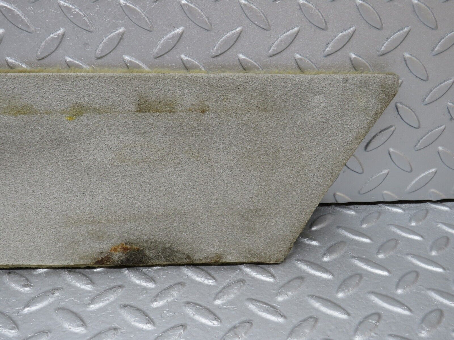 36593 Mercedes-Benz W201 190E 2.0L Door Sill Floor Carpet Left Side Beige