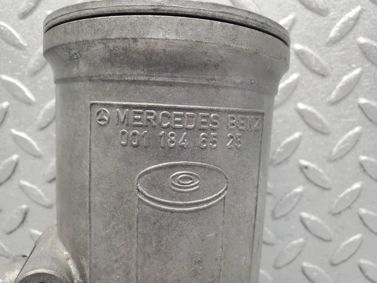 W126 Coupe oil filter housing used OEM