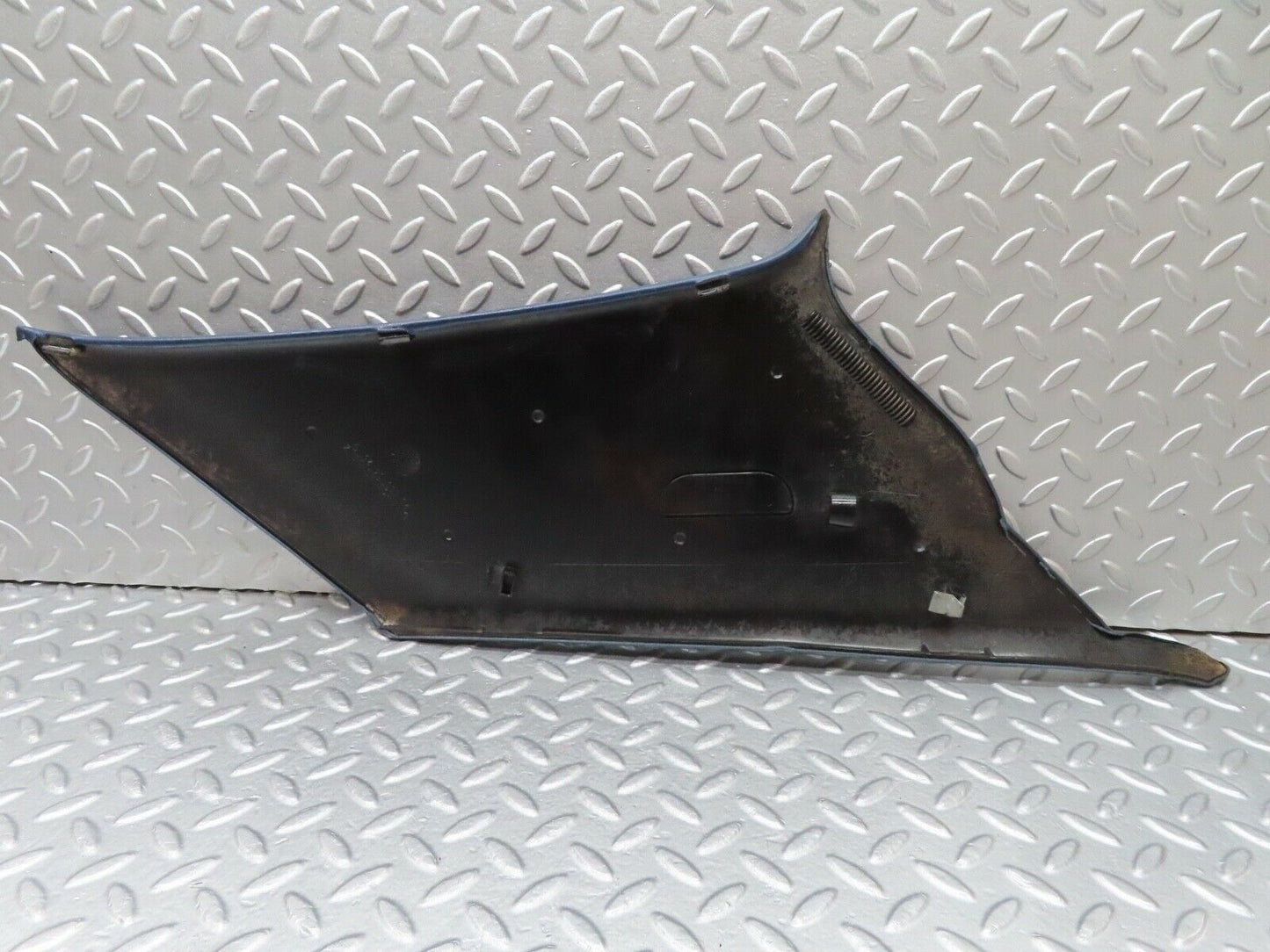 17936 Mercedes-Benz W123 200 C Pillar Cover Panel Right Side Blue 1236900425