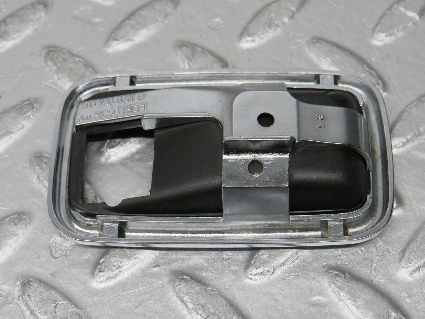 0553 Mercedes-Benz W123 230E Chrome Frame For Door Opener Right  1087660611