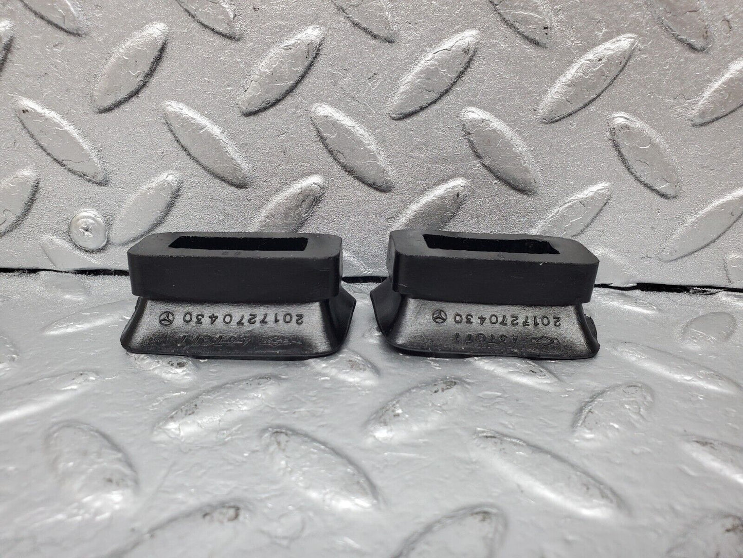 45094 Mercedes-Benz R129 300SL Coupe Door Check Strap Rubber Seal 2x 2017270430