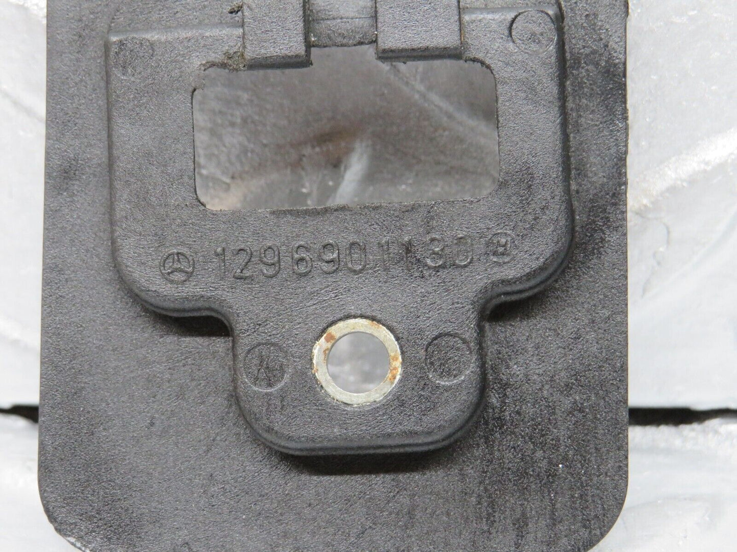 38346 Mercedes-Benz R129 280SL Coupe Roof Lock Cover Trim Pair 1296901130 1296901230