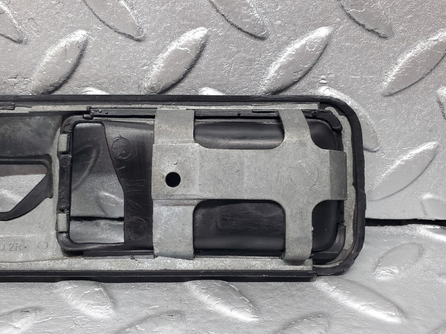 45895 Mercedes-Benz W126 420SE Rear Interior Door Handle Frame Right 1267660211 1267660491