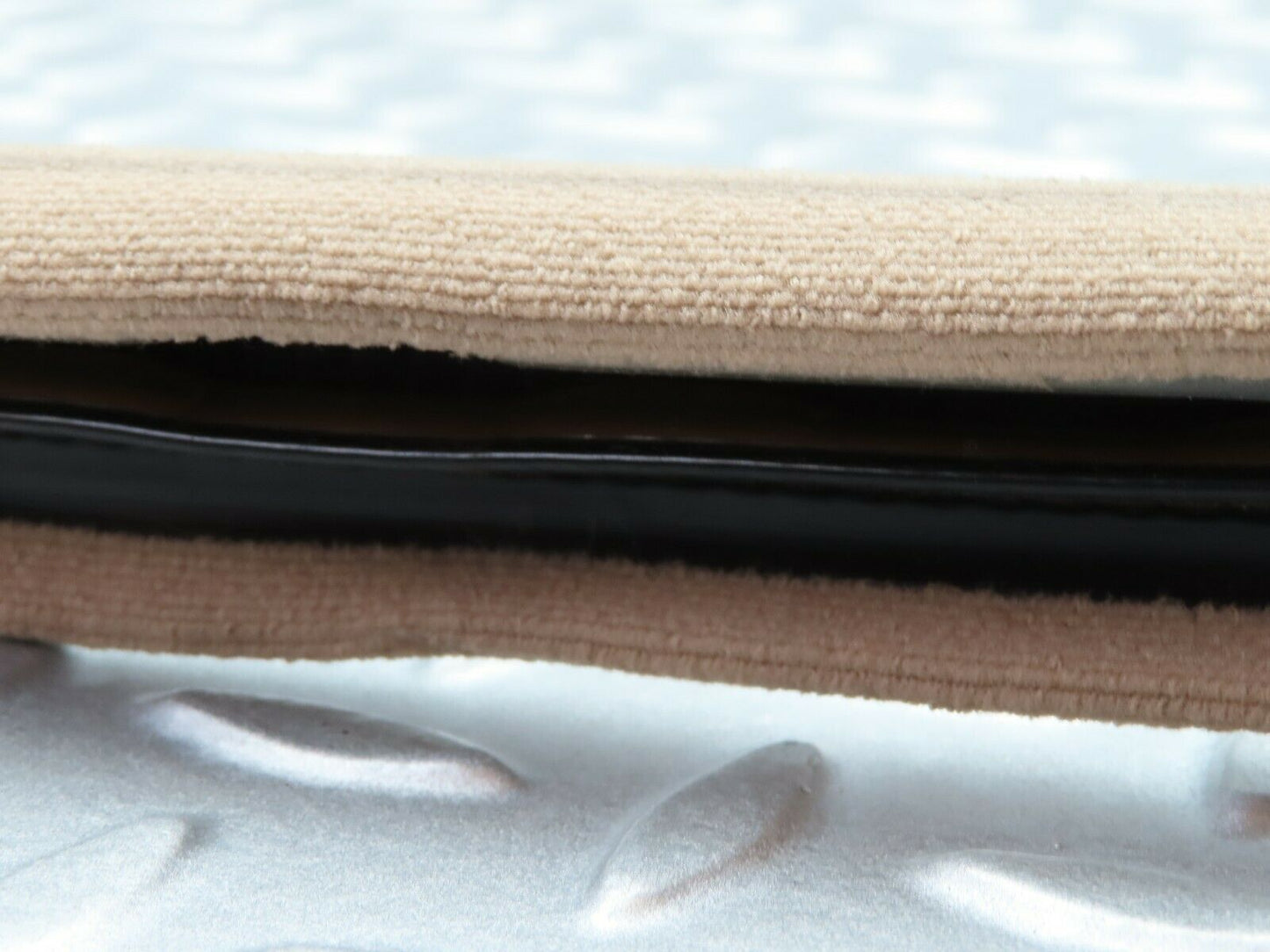 5498 Mercedes-Benz W124 230E Rear Left Door Frame Rubber Seal Beige Cloth