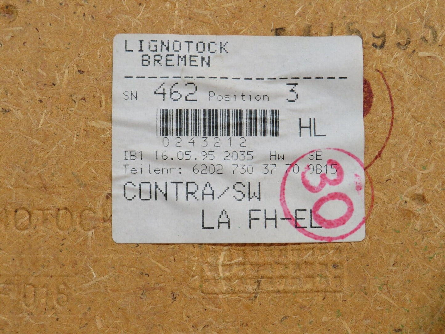33356 Mercedes-Benz W202 C180 Rear Left Door Card 2027303770