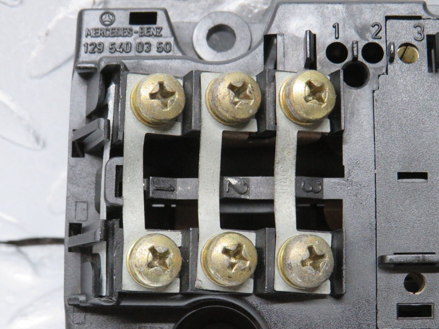 38390 Mercedes-Benz R129 280SL Coupe Fuse Box 1295400350