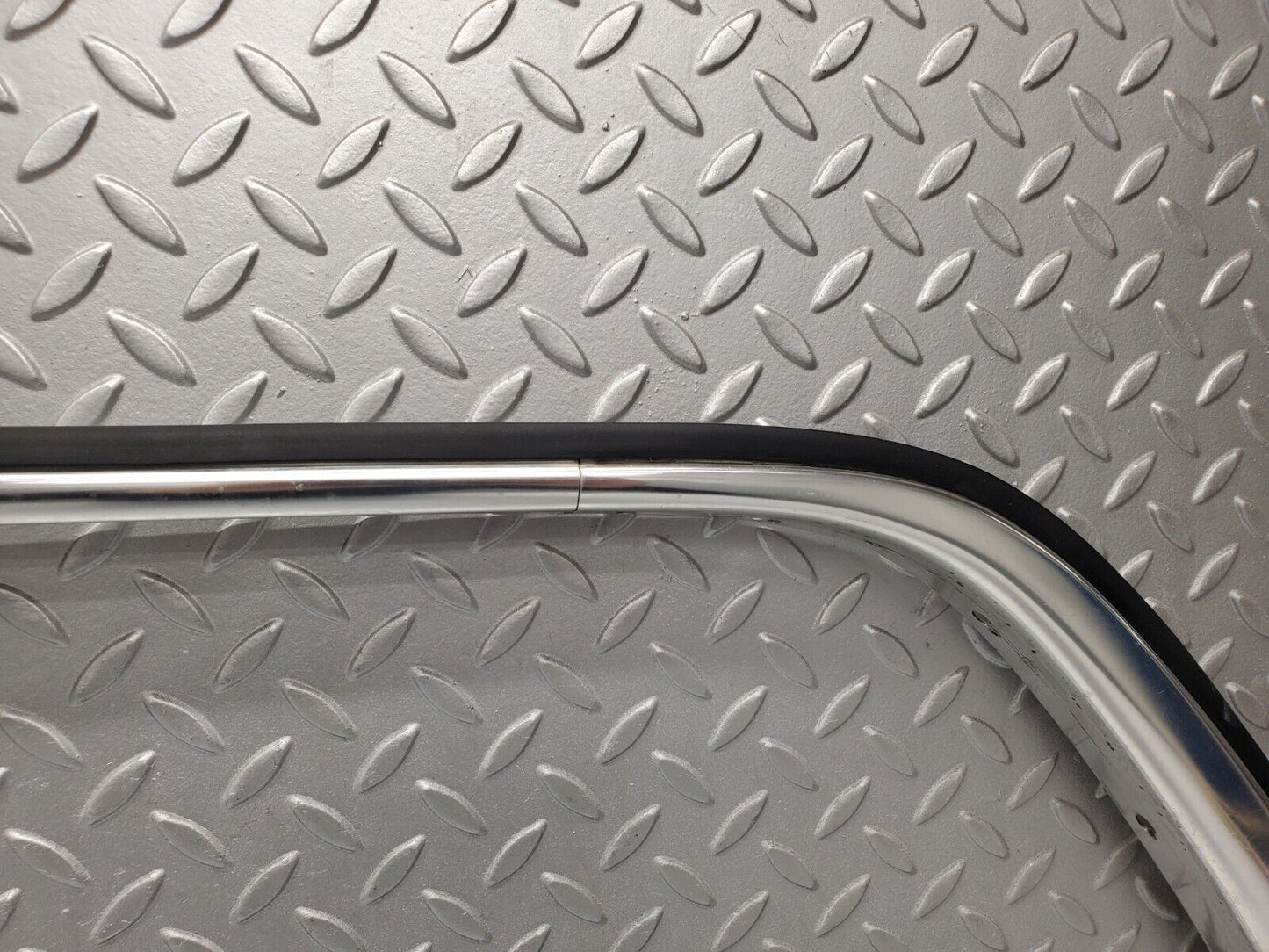 46558 Mercedes-Benz C123 280CE Coupe Roof Chrome Moulding Trim Left Side