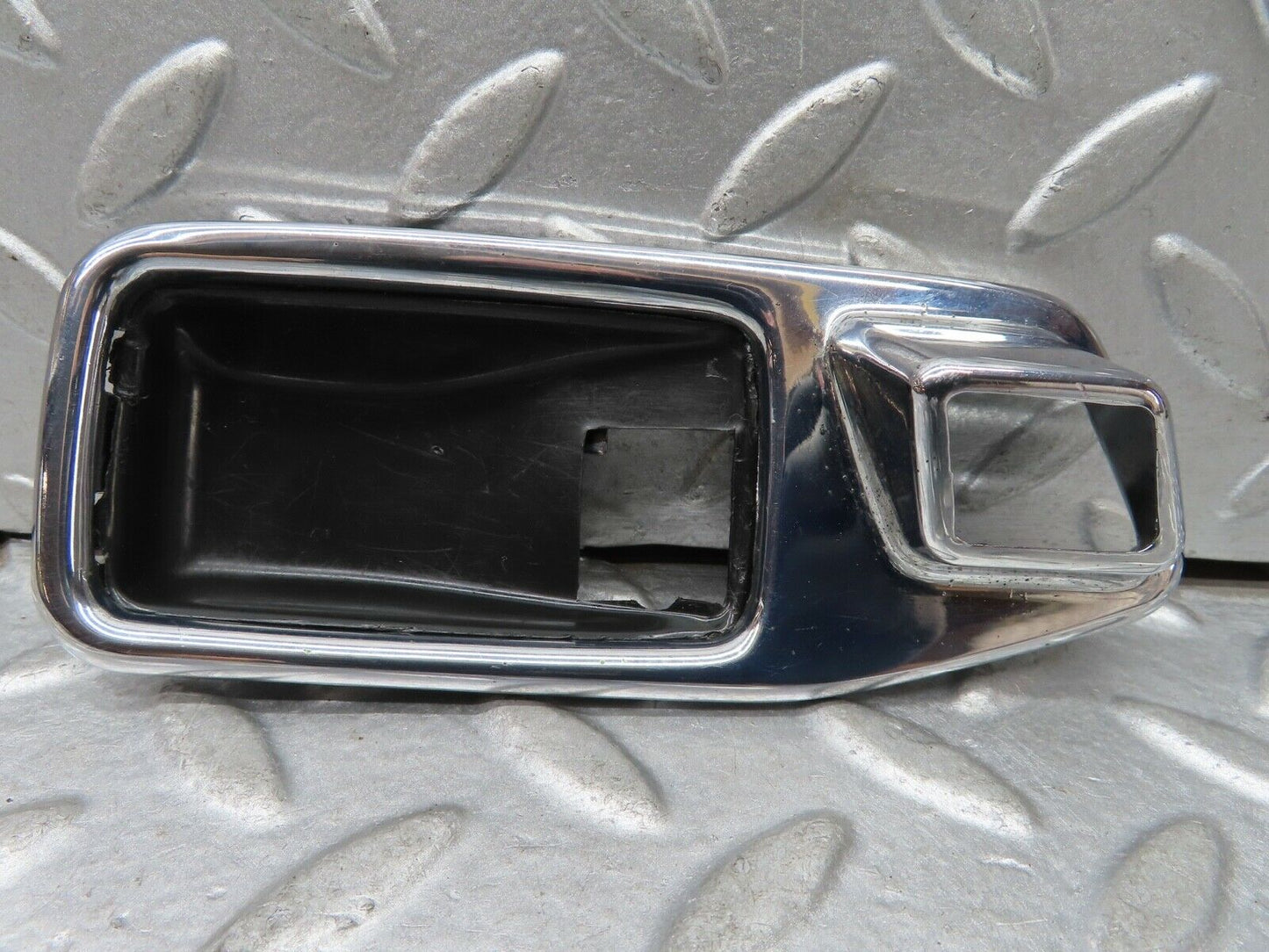 19161 Mercedes-Benz W123 300D Chrome Frame For Door Opener Right 1167660211