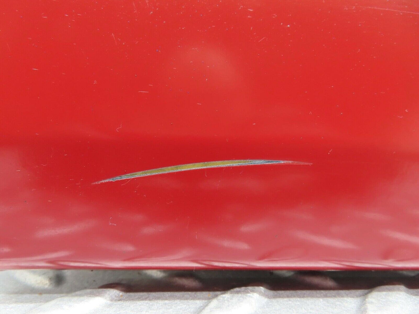 14629 Mercedes-Benz W201 190E Rear Right Door Moulding Trim Red 2016905840