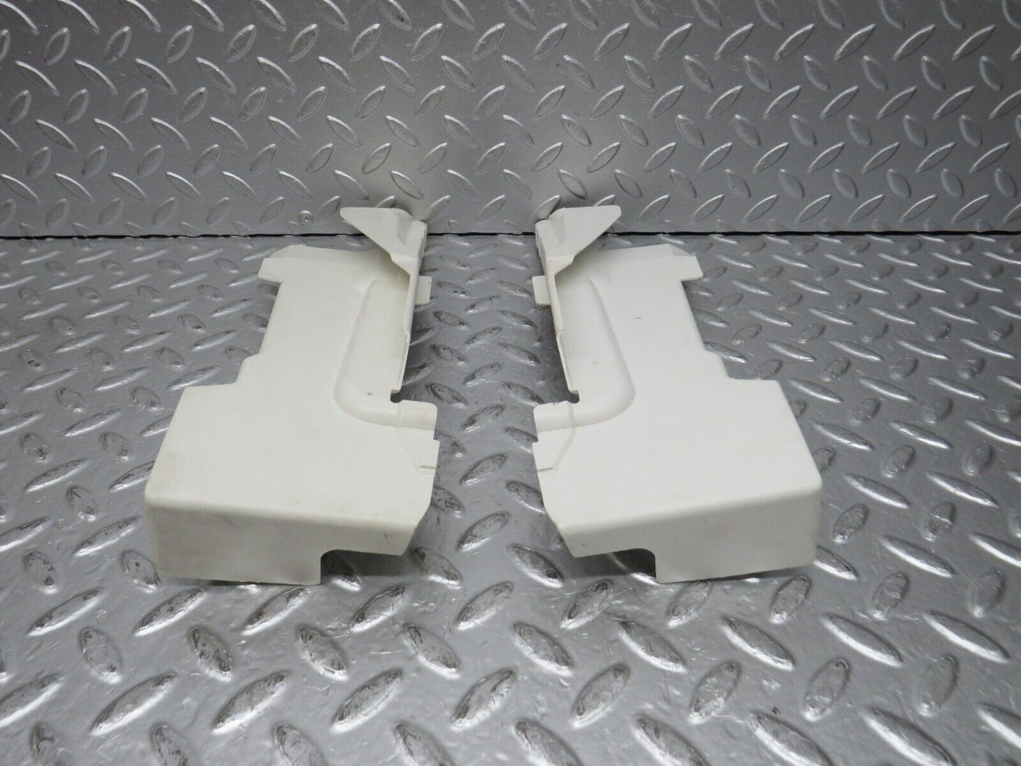 31221 Mercedes-Benz S124 220TE Fr. Door Lock Cover Pair 1247231808 1247231708