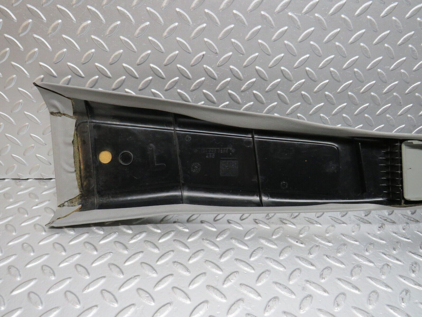 31285 Mercedes-Benz S124 220TE Wagon B Pillar Cover Left Side Grey 1246923589