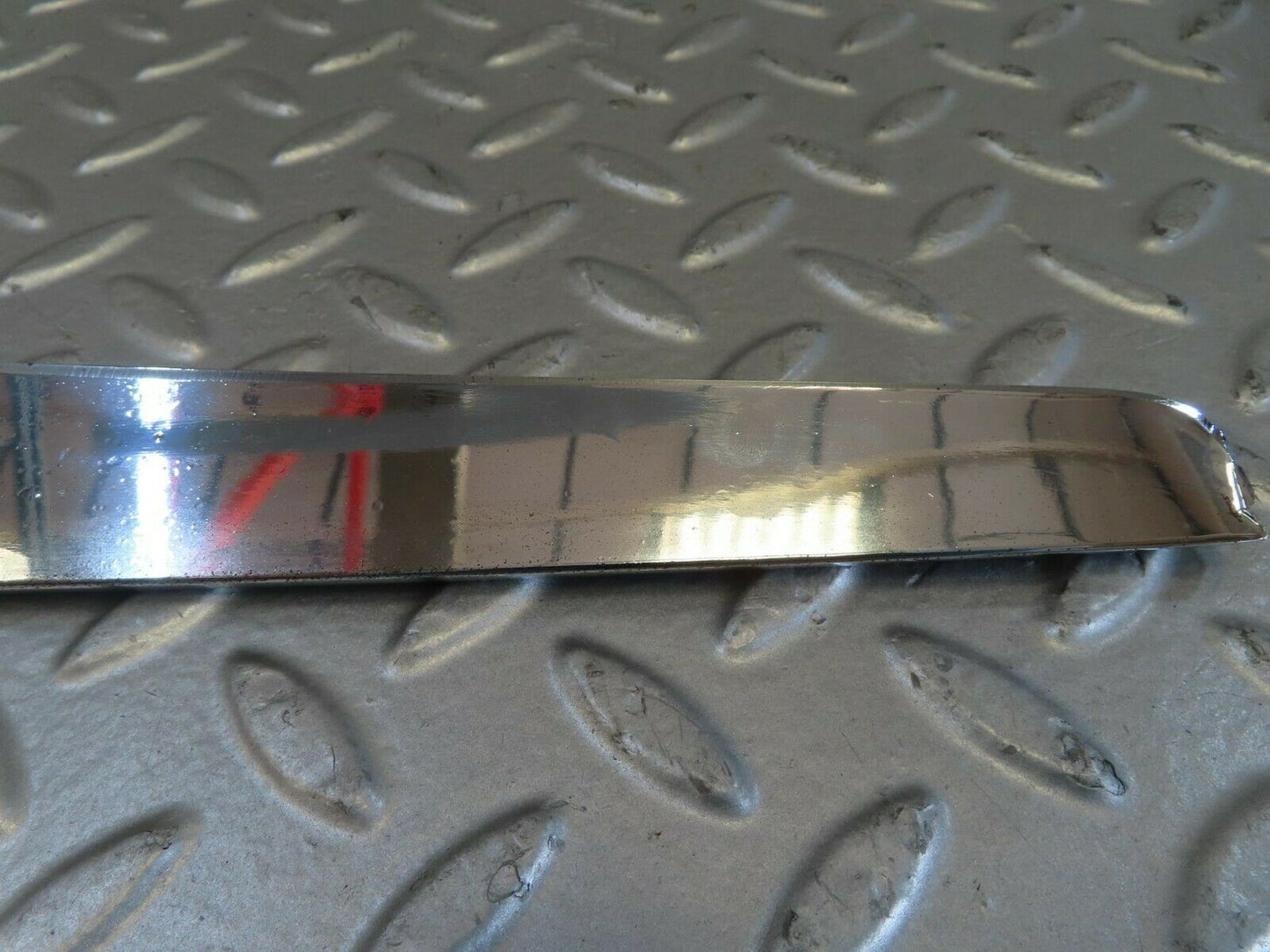 15720 Mercedes-Benz R107 450SL Trunk Chrome Handle Moulding Left 1076901380