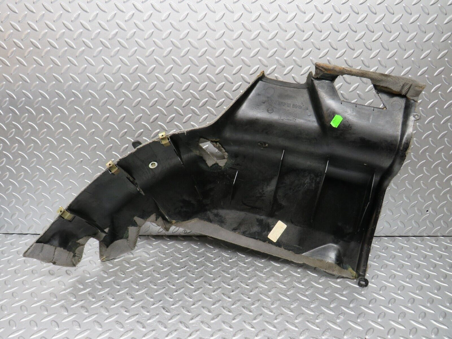 31192 Mercedes-Benz S124 220TE Wagon Trunk Panel Cover Left Grey 1246921389