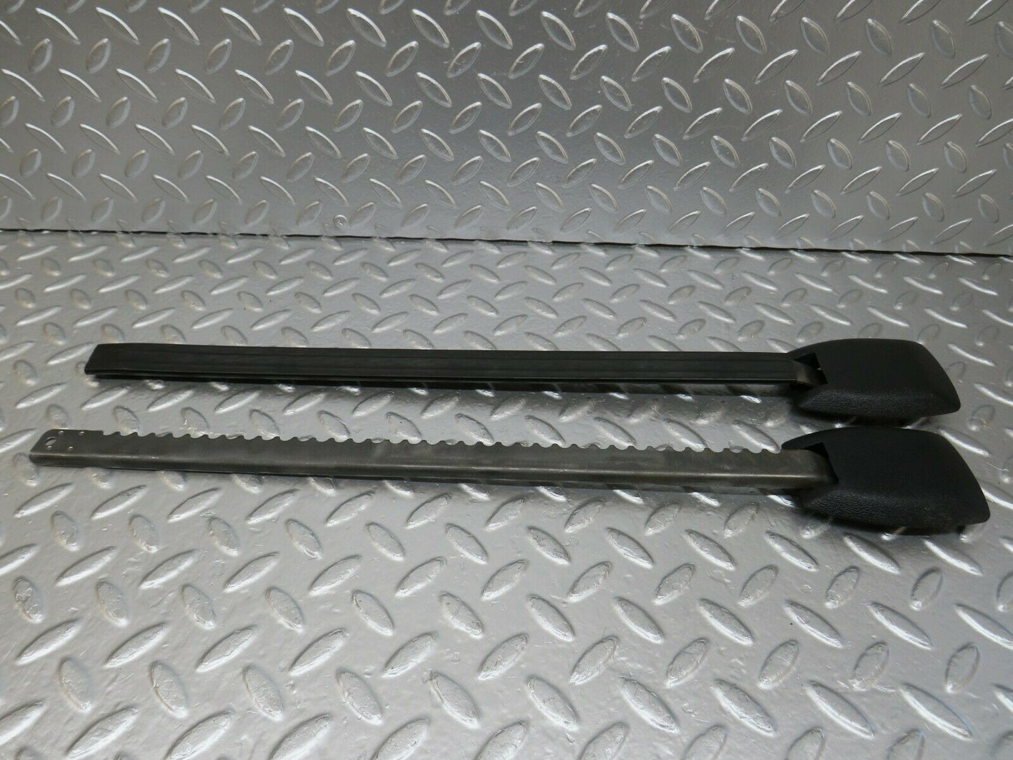 24391 Mercedes-Benz S124 220TE Seat Belt Runner With Cover Pair 1249193520