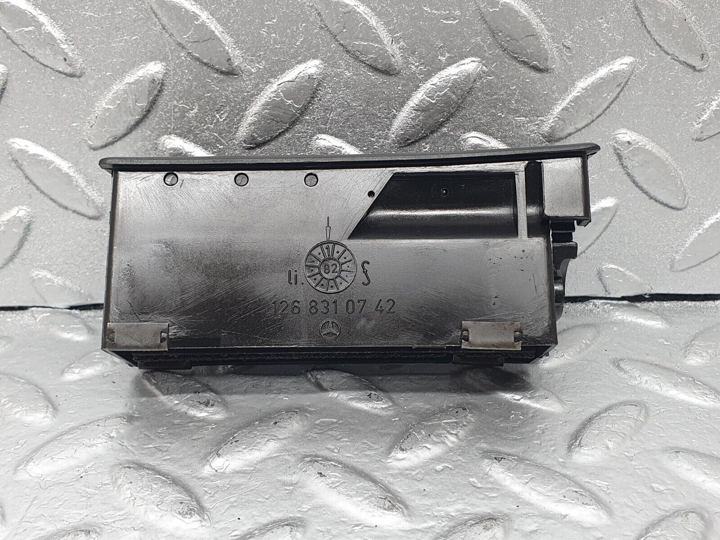43587 Mercedes-Benz C126 380SEC Coupe Dashboard Air Vent Left Side 1268310742