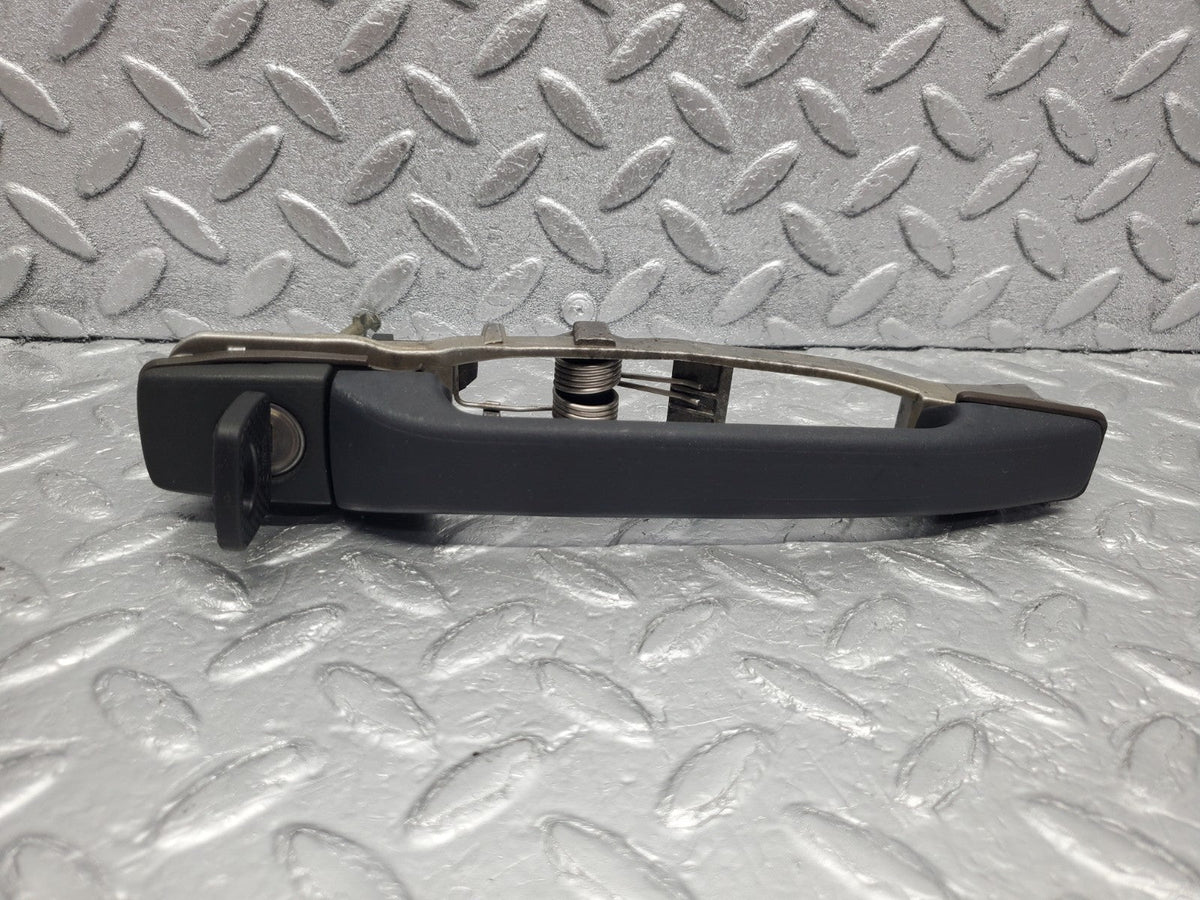 W201 Baby Benz front right door exterior handle with key used OEM