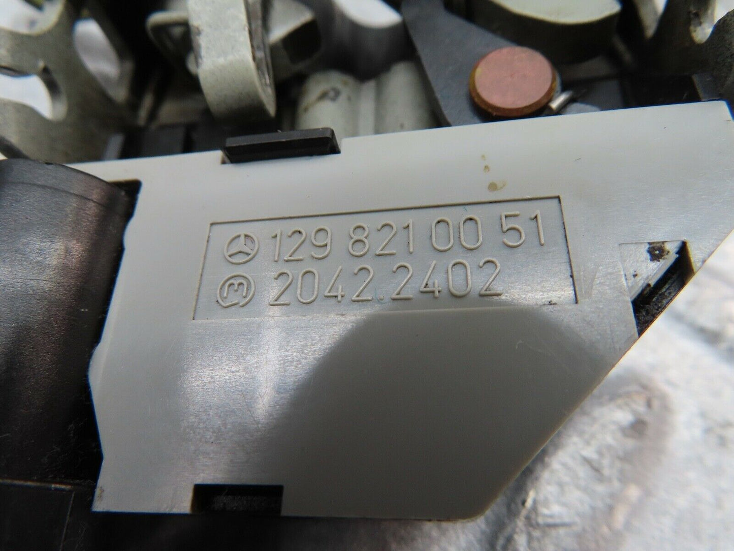 17144 Mercedes-Benz R129 300SL Coupe Bonnet Alarm Switch Right Side 1298210051