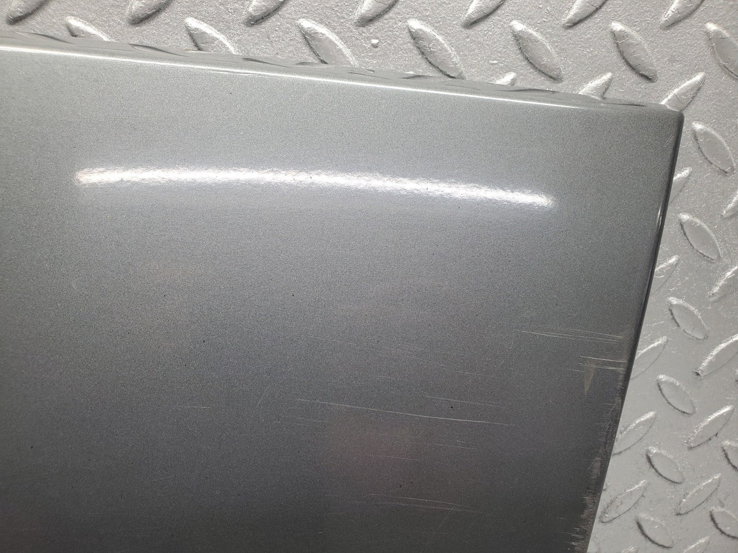 W201 Baby Benz rear left fender wing moulding trim used OEM