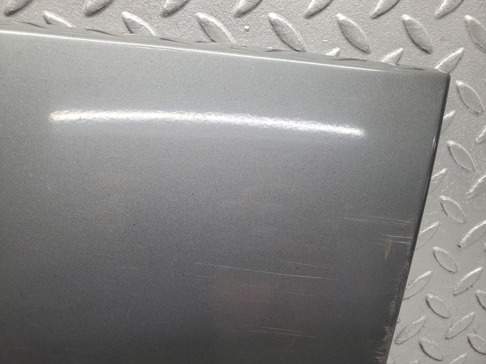 W201 Baby Benz rear left fender wing moulding trim used OEM