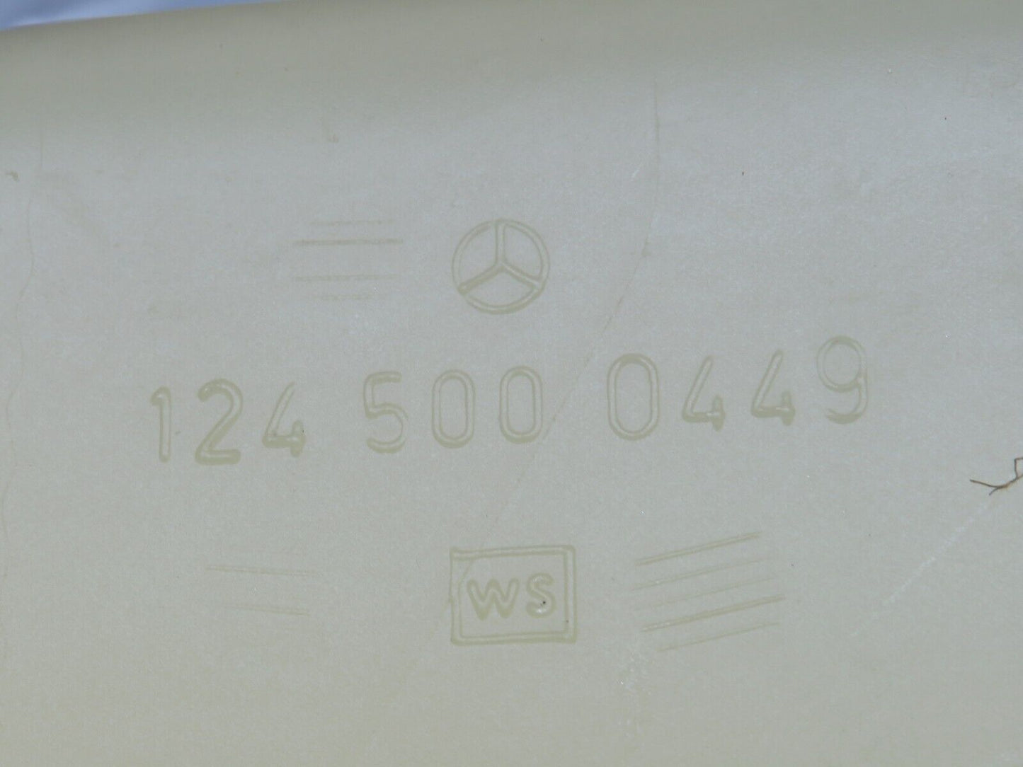 32428 Mercedes-Benz S124 300TE Wagon Coolant Expansion Tank 1245000449