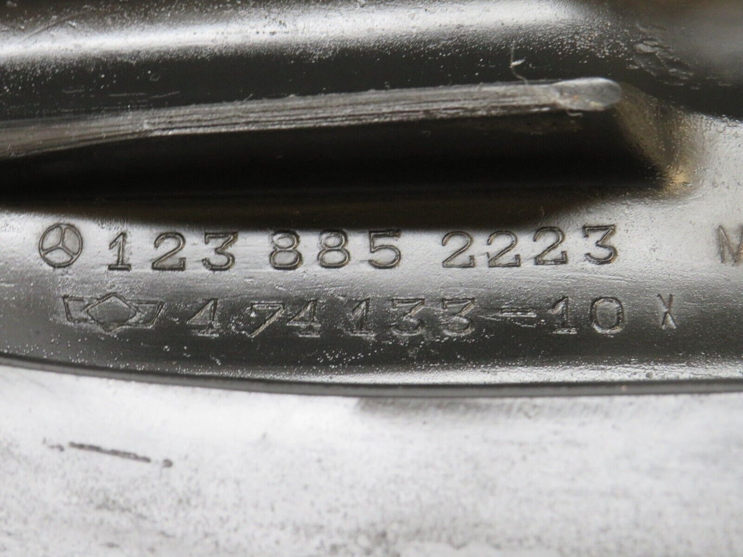 40551 Mercedes-Benz W123 300D Rear Right Bumper Rubber 1238852223