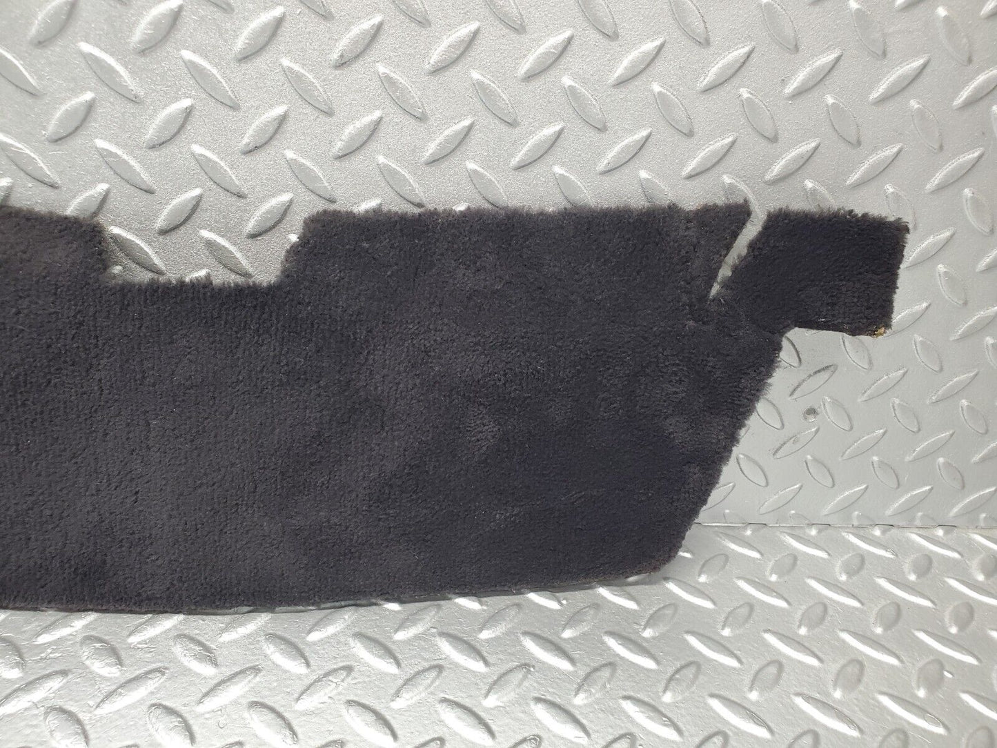 46419 Mercedes-Benz C123 280CE Coupe Rear Floor Cross Member Mat Carpet Black