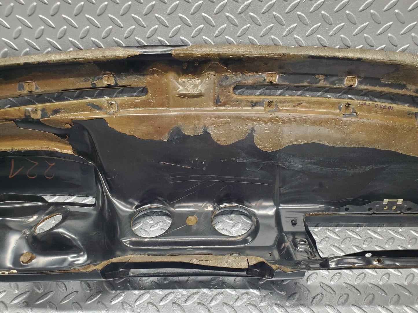 46497 Mercedes-Benz C123 280CE Coupe Dashboard Black