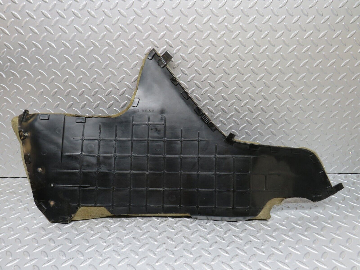 36232 Mercedes-Benz W126 420SE Centre Console Carpet Right Grey 1266831225