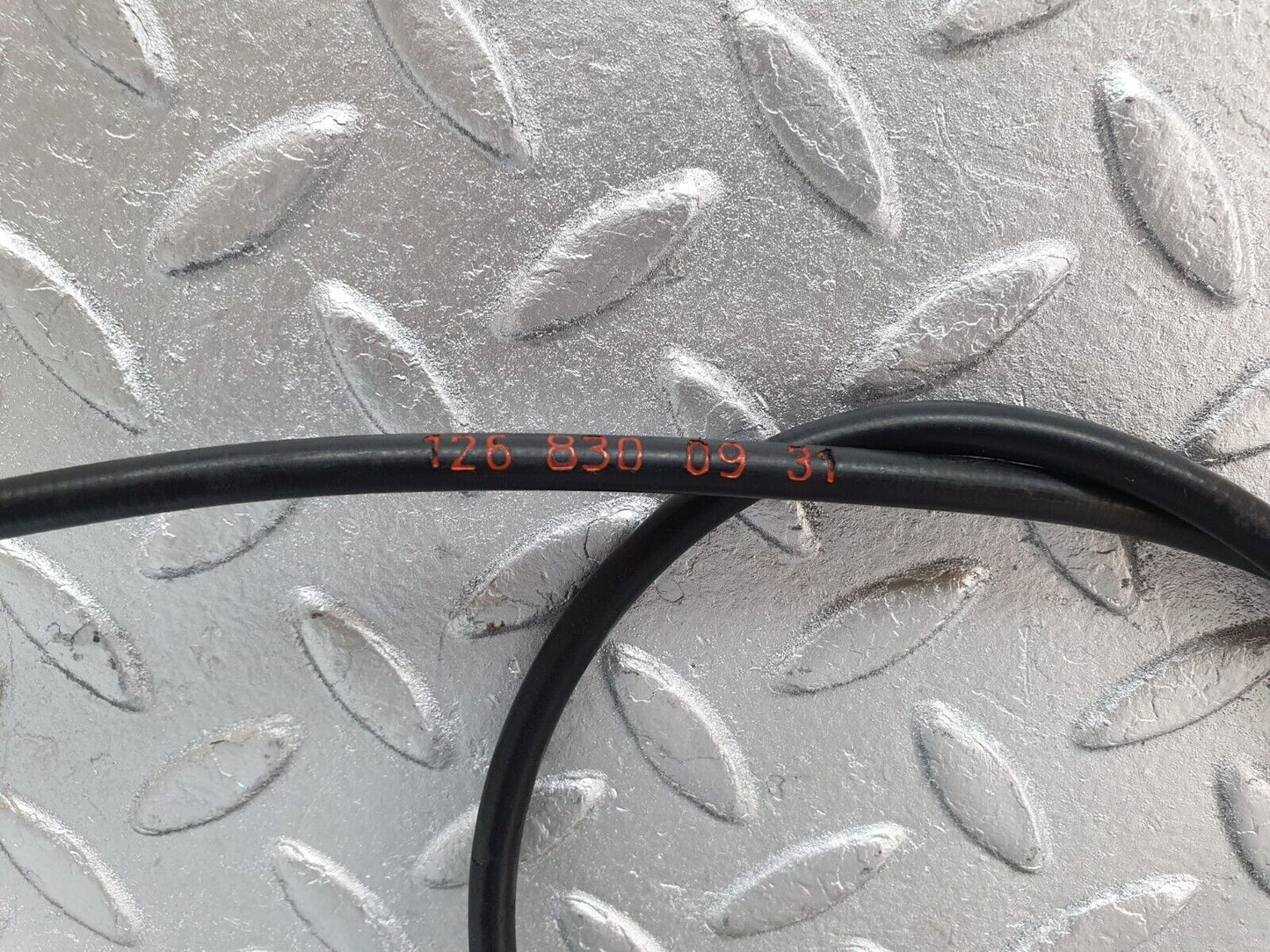 43765 Mercedes-Benz C126 380SEC Coupe Heater Control Cable 1268300931