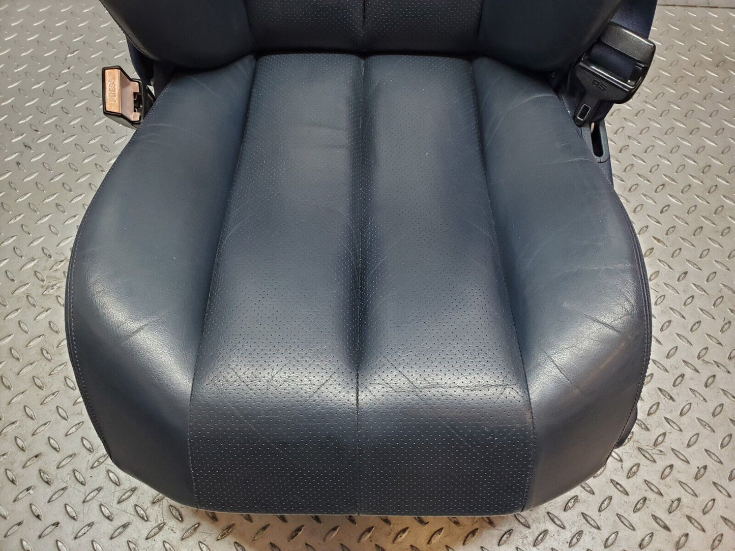 45167 Mercedes-Benz R129 300SL Coupe Electric Front Left Seat Leather Blue