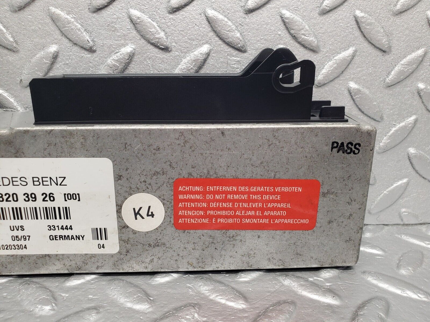 46820 Mercedes-Benz R129 320SL Coupe Roof Control Unit Module 1298203926