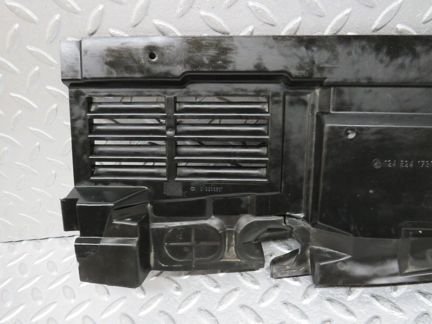 37857 Mercedes-Benz A124 320E Cabriolet Engine Bay Cover Panel Right Side 1245241730