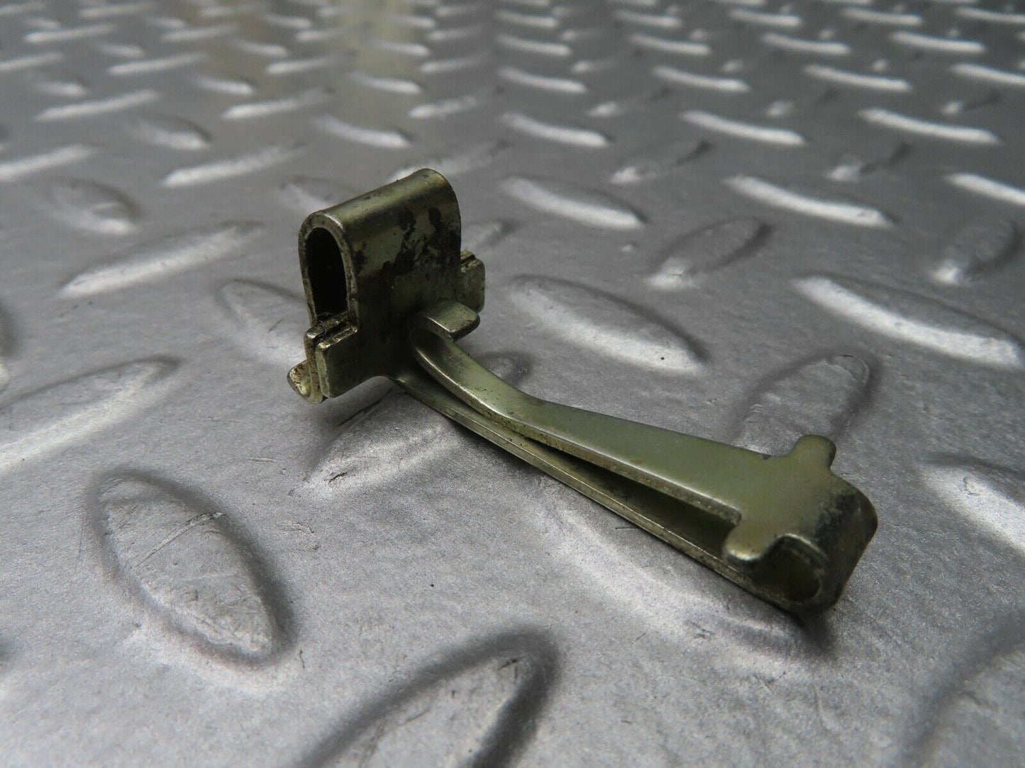 21571 Mercedes-Benz W126 300SE Seat Belt Adjuster Rail 1268680011