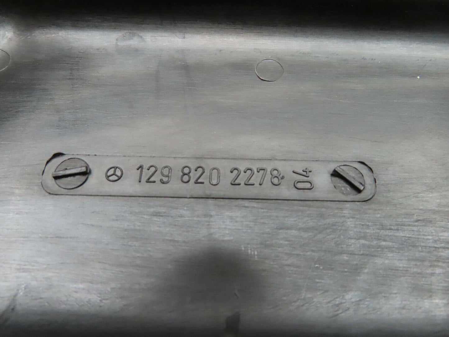 11965 Mercedes-Benz R129 300SL Coupe Right Side Engine Bay Cover 1298202278