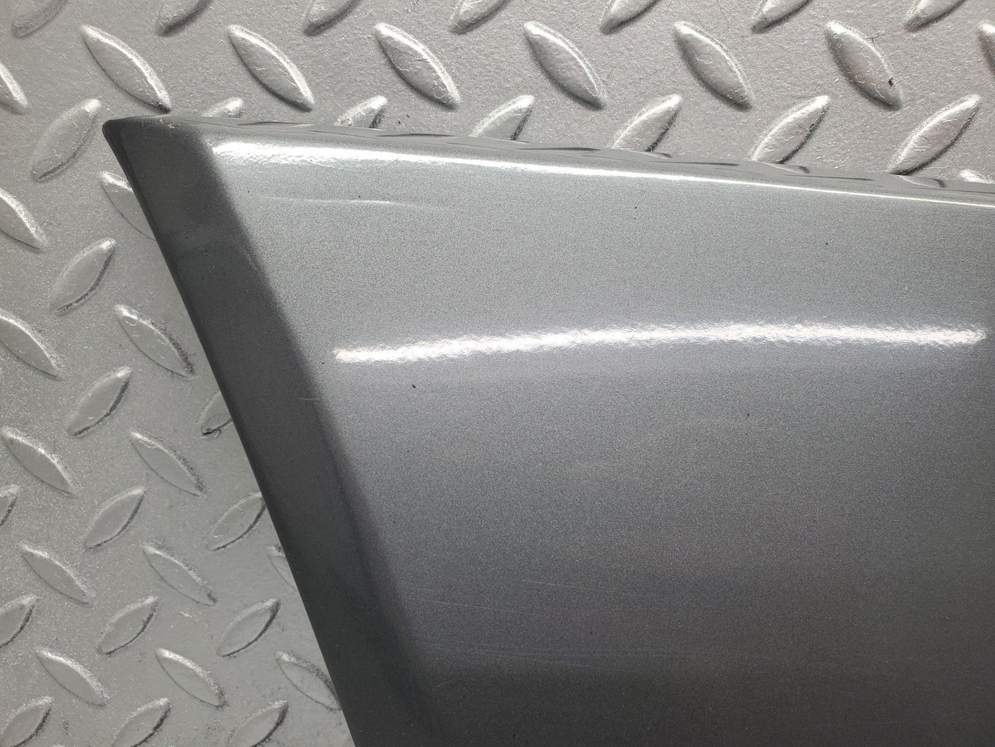 W201 Baby Benz rear left fender wing moulding trim used OEM