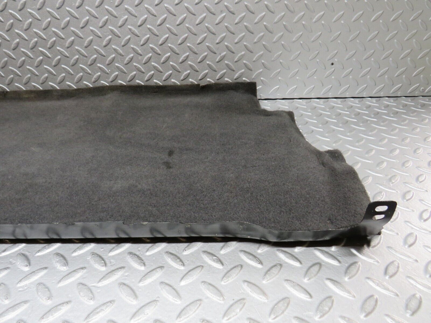 36231 Mercedes-Benz W126 420SE Fuel Tank Cover Plate Carpet Grey