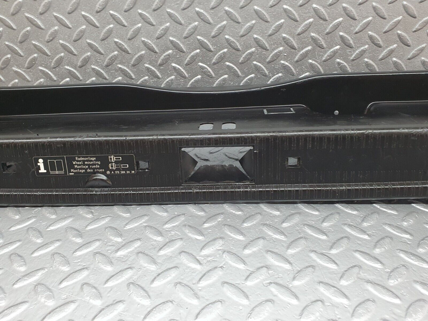 41756 Mercedes-Benz W202 C200 Trunk Lock Trim Panel 2026905825