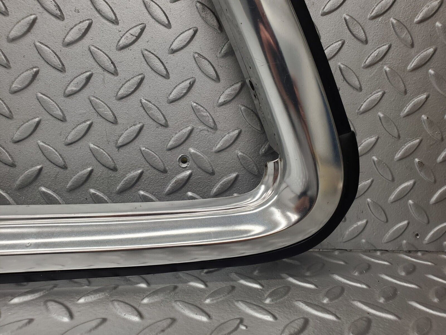 46558 Mercedes-Benz C123 280CE Coupe Roof Chrome Moulding Trim Left Side