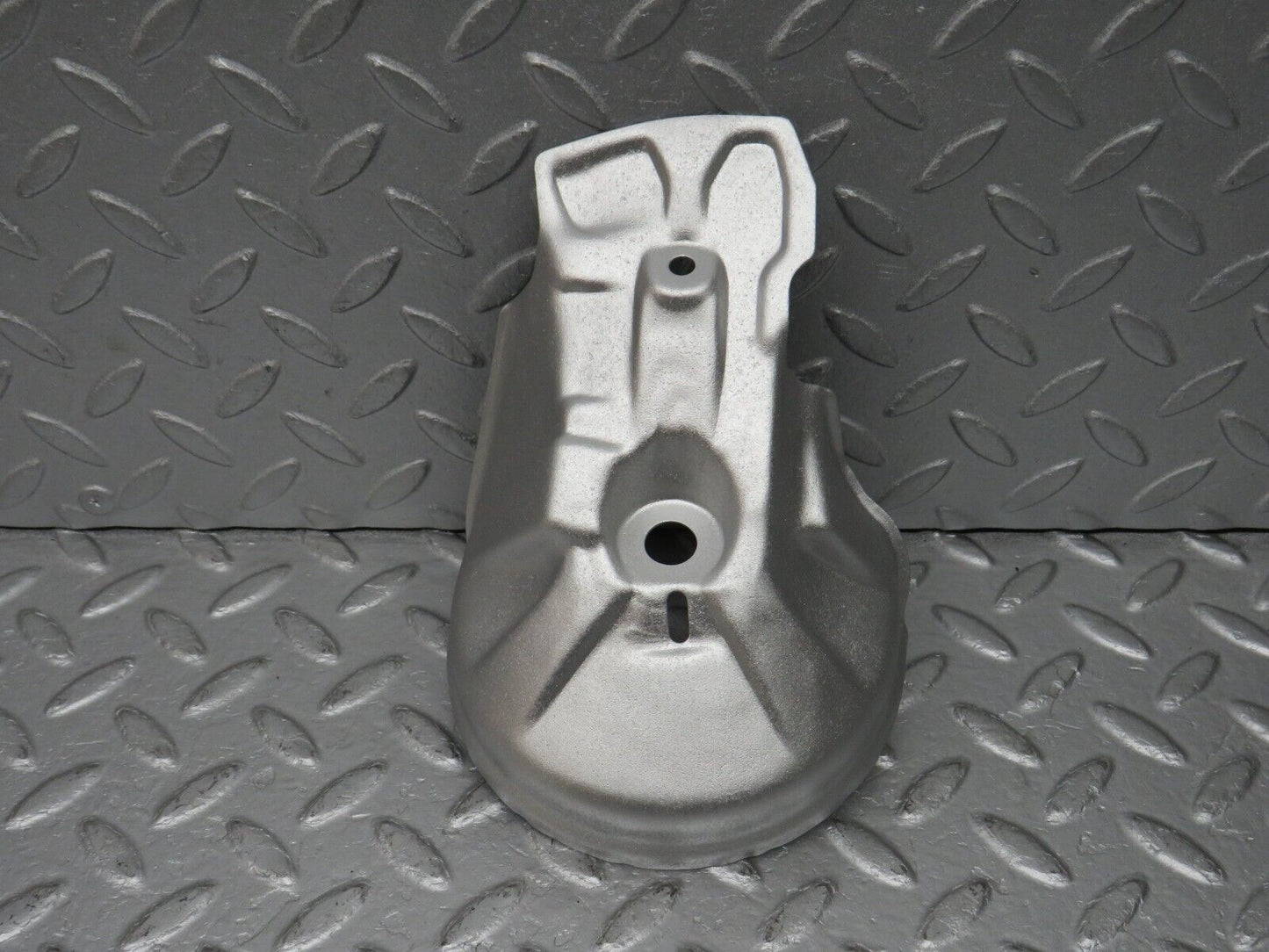 38132 Mercedes-Benz A124 320E Cabriolet Engine Mount Bracket Heat Shield Right Side