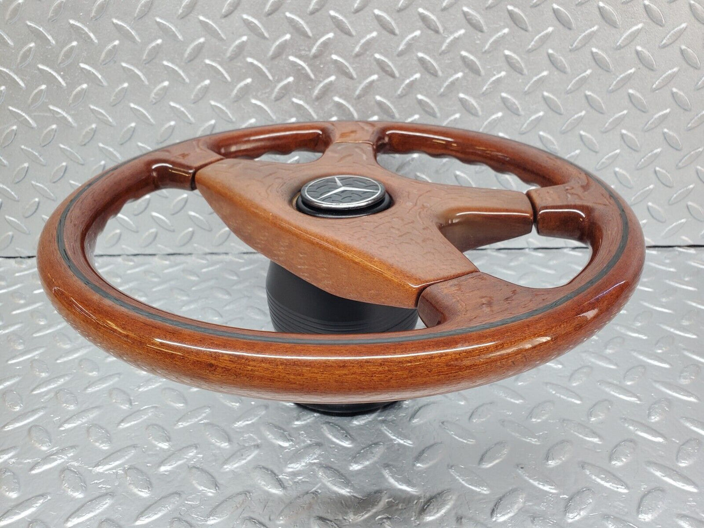 45710 Mercedes-Benz W126 420SE Steering Wheel Wood Finish DBA