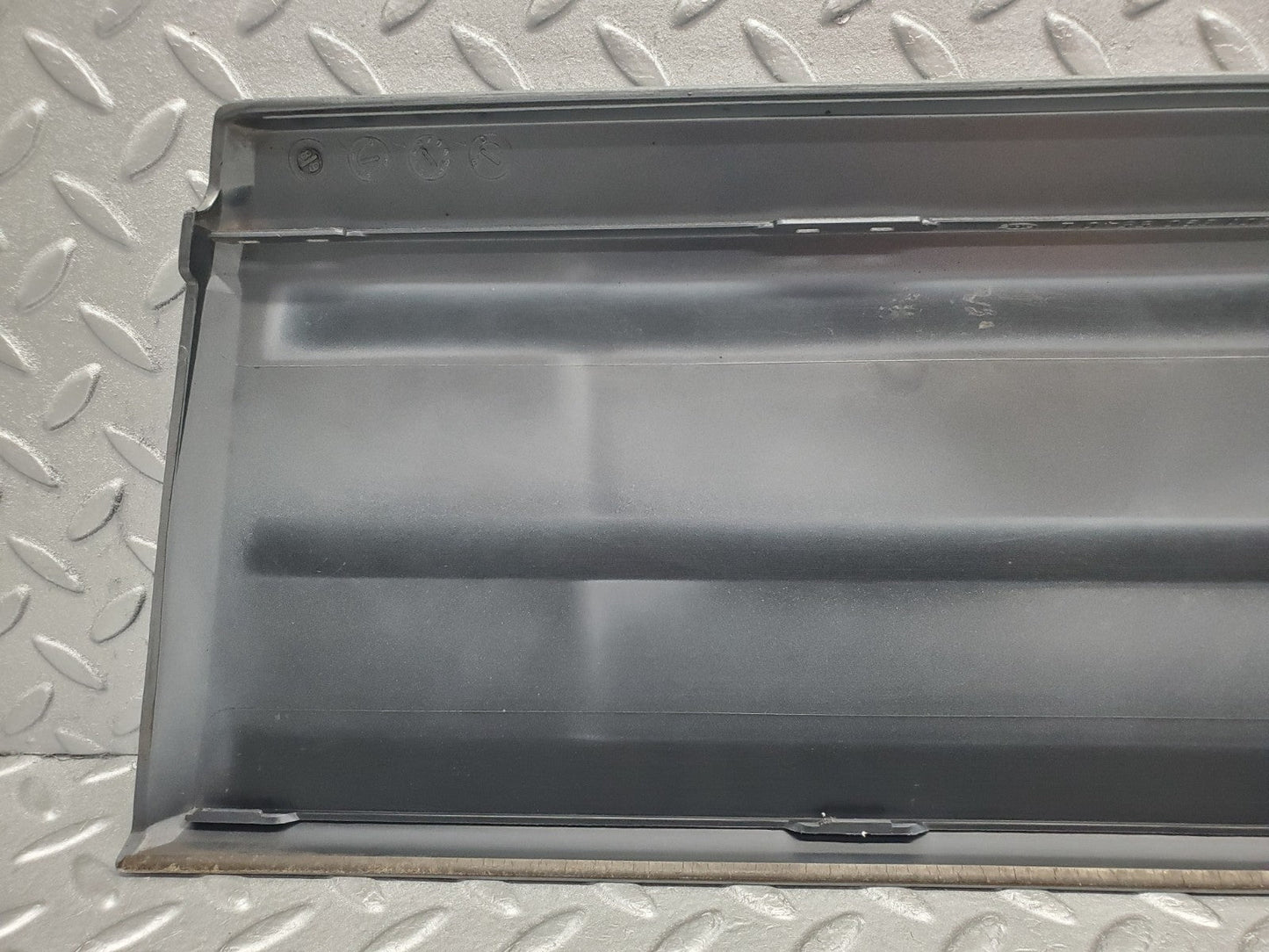 W201 Baby Benz front left door moulding trim used OEM