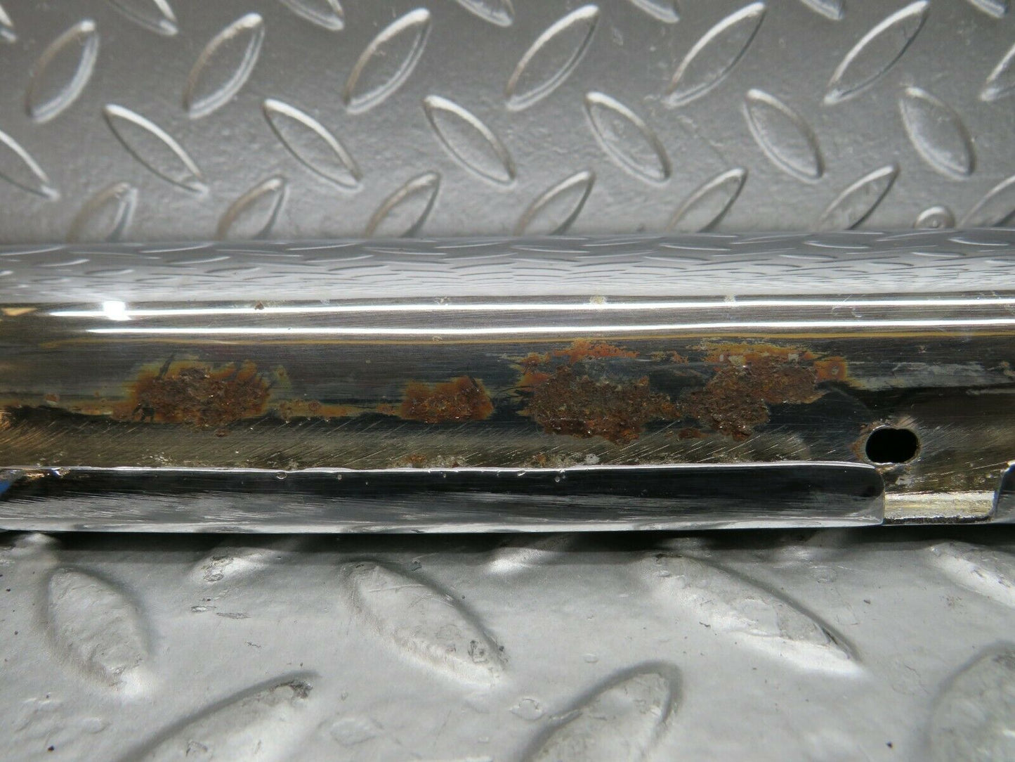 22708 Mercedes-Benz C107 450SLC Coupe Rear Bumper Top Chrome