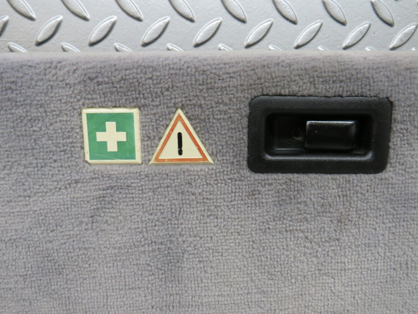32350 Mercedes-Benz S124 300TE Trunk Side Panel Cover Right Grey 1246923489
