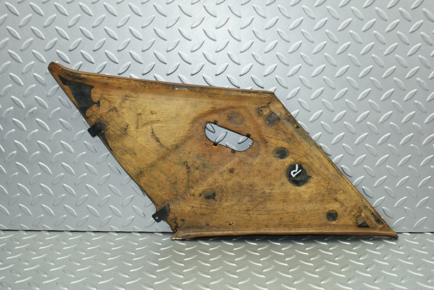 2672 Mercedes-Benz W116 350SE C Pillar Panel Right Side Brown